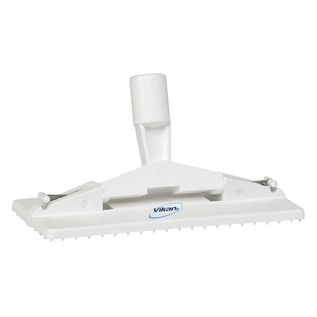 9 in Pad Holder, White, Polypropylene