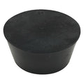 Stopper, 25mm, Black, PK6
