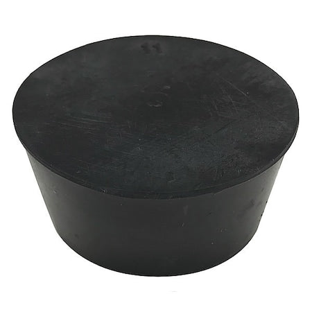 Stopper, 25mm, Black, PK6