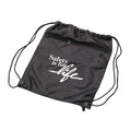 Backpack w/Drawstring, 17-1/2x15 In., BLK