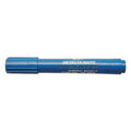 Metal Detectable Permanent Marker, Blue Color Family, 10 PK