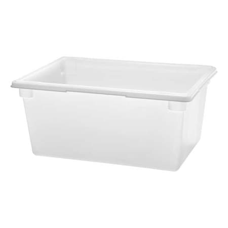 Food Box Food/Tote Box, White, Polyethylene