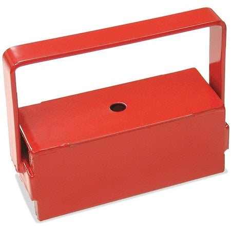 Handle Magnet, Steel, 225 lb, 5L x 2W x 5H