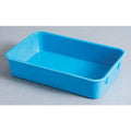 Stack & Nest Storage Container, 0.4 gal, 9-3/4 in L x 6-1/8 in W x 2-1/8 in H, Blue