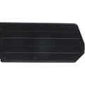 Plastic Divider, Black, 13 3/4 in L, 6 1/2 in H, 6 PK