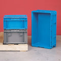Blue Plastic Lid