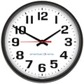 13-1/8" Roman Face Style Wall Clock, Black