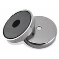 Round Base Magnet, 16 lb. Pull