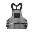 Tool Apron, Tool Apron, Gray, Cotton, 16 Pockets