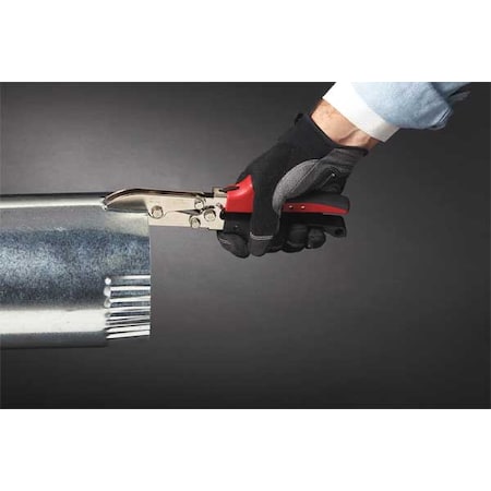 Pipe Crimper, 9 In L, Nickel Plated Stl