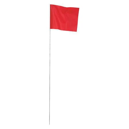 Marking Flag, PVC, Solid, 100 PK