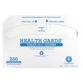 Toilet Seat Cover, Health Gards, Half Fold, 14 1/2 in x 17 in Sheet Size, 250 Sheets, White, PK20
