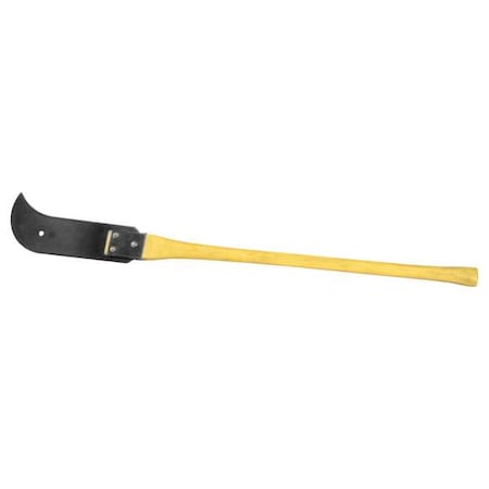 Ditch Bank Blade, 16 In Edge, Double Edge, 40 in L Hickory Handle