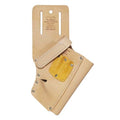 Tool Pouch, Tool Holster, Tan, Leather, 3 Pockets