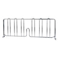 Shelf Divider, 24"D x 24"W x 8"H, Chrome
