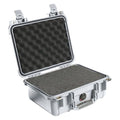 Silver Protective Case, 13.37"L x 11.62"W x 6"D