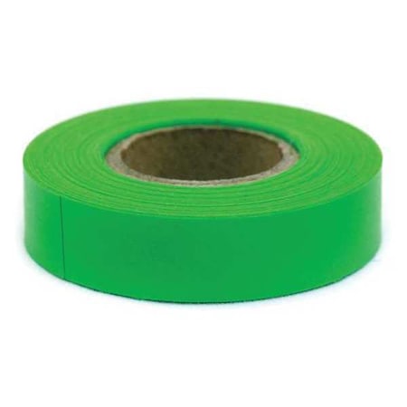 Masking Tape, 1/2 in W x 14 yd L, 6 mil Thick, Green, Rubber Adhesive