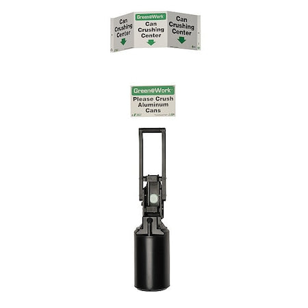 Can Crusher Kit With Sign