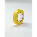 Safety Warning Tape Vinyl Yellow, 1" W x 180 ft. L, 5 mil Thick