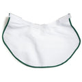 Neck Protector, For Use With Hard Hats White/Forest Green
