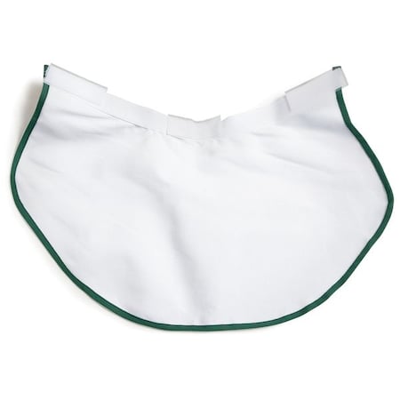 Neck Protector, For Use With Hard Hats White/Forest Green