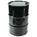 Closed Head Transport Drum, Steel, 55 gal, Lined, Black