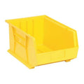 Hang & Stack Storage Bin, Polypropylene, Yellow, 8 in H, 11 in W, 16 in L