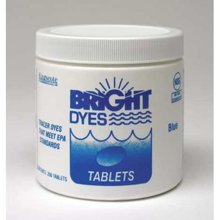 Dye Tracer Tablet, Blue, PK200