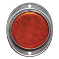Color Reflector, Oval, Amber, 4-21/32" L