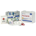 First Aid Kit and Housing, Metal 94 Components, 25 People Served