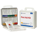 First Aid Kit and Housing, Plastic 130 Components, 50 People Served