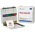 First Aid Kit and Housing, Metal 130 Components, 50 People Served