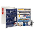 First Aid Kit and Housing, Metal Cabinet, 2,138 Components, 200 People Served