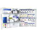 First Aid Kit and Housing, Metal Cabinet, 386 Components, 100 People Served