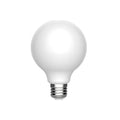 LED, 2.8 W, G25, Medium Screw (E26), PK2