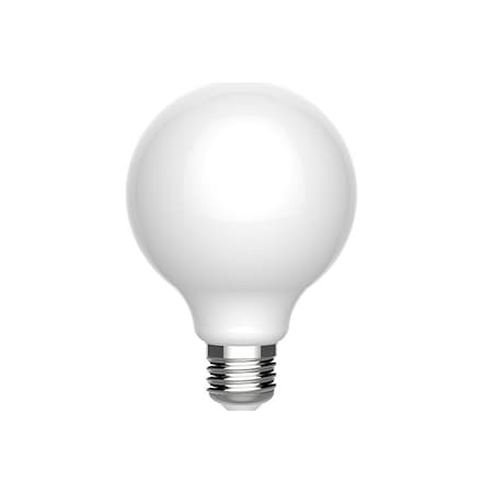LED, 2.8 W, G25, Medium Screw (E26), PK2