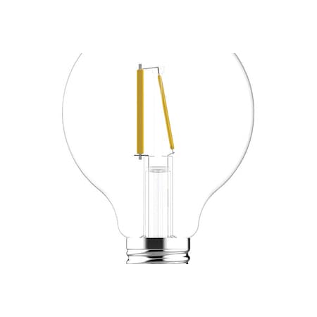 LED, 4 W, G25, Medium Screw (E26), PK2