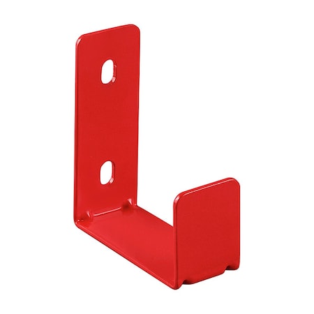 Ladder Holder, Steel, Red