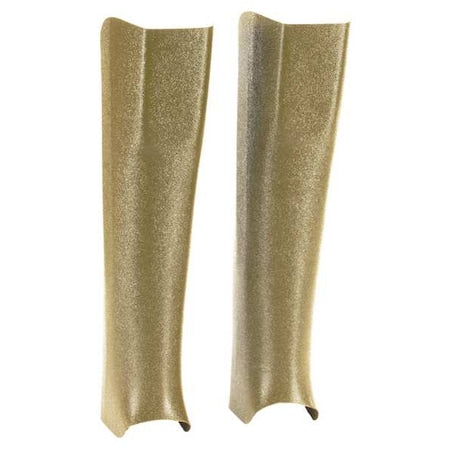 Gaiters, Plastic, Black, Size 19 H (Front)/15 H (Back) in