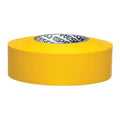 Flagging Tape, No Legend, Yellow, 1 3/16 in Wide x 300 ft Length, Vinyl, 2.5 mil