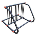 Bike Rack, 2-Sided, 6-Bike, 39-1/2 in., Blk