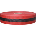 Barrier Tape, Woven, 2 In x 200 ft, Red