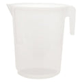 Pitcher, Polypropylene, Tall Form with Handle, 10 L / 2.6 gal Capacity, Not Rated Not Applicable