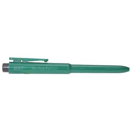 Metal Detectable Retractable Pen, Black, PK25