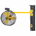 Corrosion Resistant Industrial Fan, Swivel Mount Mount, 36-1/2 in Blade Dia, 120V, 10,303 cfm