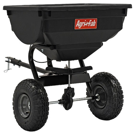85 lbs Cap Broadcast Spreader For Grass Seed, Fertilizer, Salt, Rock Salt, Ice Melt & Salt, T-Handle