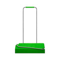 Aviation Chock,Green,4"" H