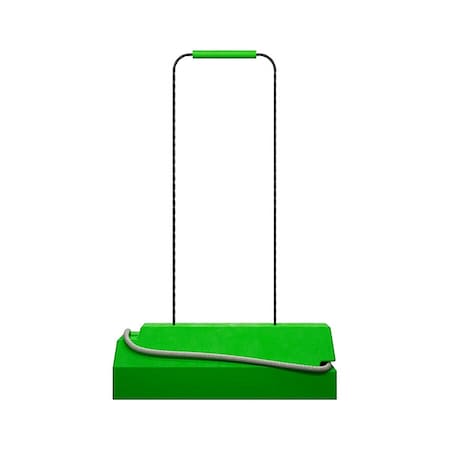 Aviation Chock,Green,4"" H