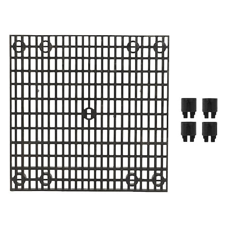 Work Platform Add On Unit, Stackable, Plastic
