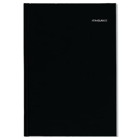DayMinder Hard-Cover Monthly Planner, Ruled Blocks, 11.75 x 8, 14-Month: Dec 2024 to Jan 2026